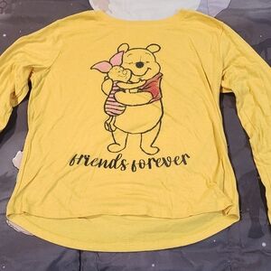 DISNEY - Adorable Girls Winnie The Pooh Long Sleeve Shirt